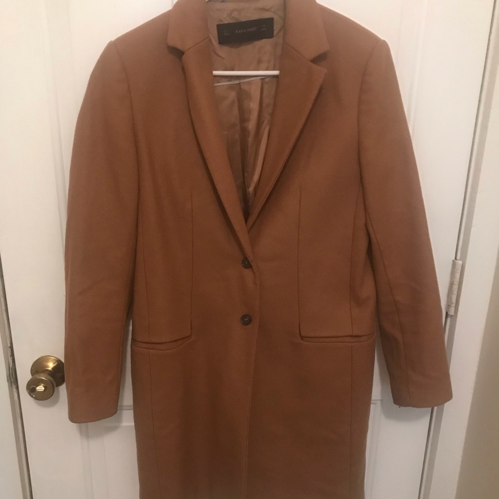 Zara Women’s camel coat